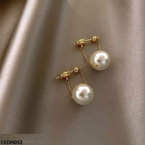 Expertly crafted by TJ Wholesale Pakistan, the CEDH032 ZLX Pearl Drop Earrings are your new go-to for luxurious fashion accessories. Made of high-quality materials, these fashion jewelry pieces elevate any outfit with their stunning pearl drop design. Add a touch of elegance and elevate your style with these beautiful artificial jewelry earrings.