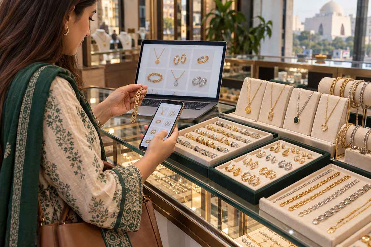 Best Places and Websites to Buy Stainless Steel Jewellery in Pakistan