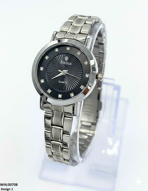 WHL00708 ZWA Round Stone Dial Women's Watch - WHL