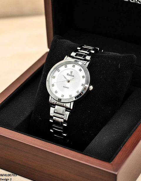 WHL00703 ZWA Round Stone Dial Women's Watch - WHL