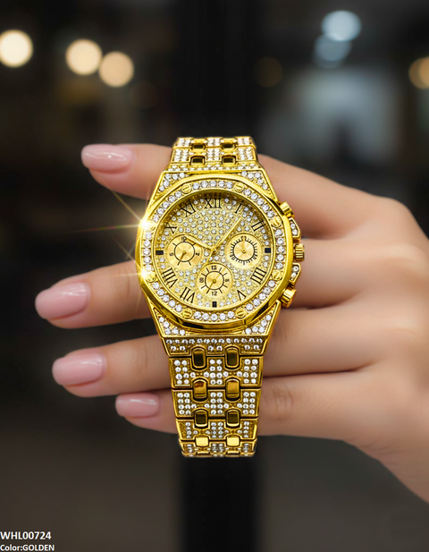 WHL00724 HWR Round Dial Women's Watch - WHL