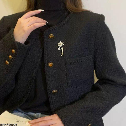 BRHH00095 XST Marquise Flower Broach - BRHH