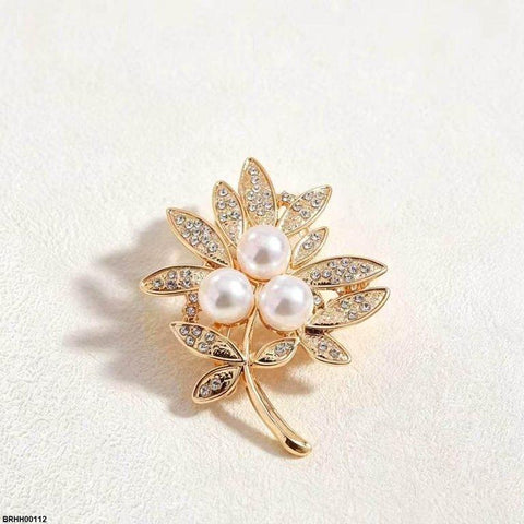 BRHH00112 XST Pearl Berry Zircon Broach - BRHH