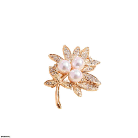 BRHH00112 XST Pearl Berry Zircon Broach - BRHH