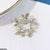 BRHH043 YMO Pearl Butterfly Broach - BRHH