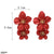CEDH002 JMN Flower Drop Earrings - CEDH