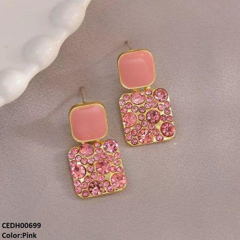 CEDH00699 LSH Square Drop Earrings -CEDH