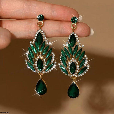 CEDH00762 ZHL Tear Drop Earrings - CEDH