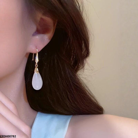 CEDH00782  ZCD Tear Drop Earrings Pair - CEDH