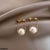 CEDH032 ZLX Pearl Drop Earrings - CEDH