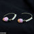 CEDH185 YQG Pearl Strawberry Drop Earrings