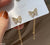 CEDH255 LSH Butterfly Drop Earrings