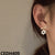 CEDH409 YHC X-Flower Drop Earrings Pair