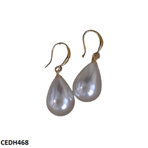CEDH468 YYZ  Pearl Drop Earrings Pair - CEDH