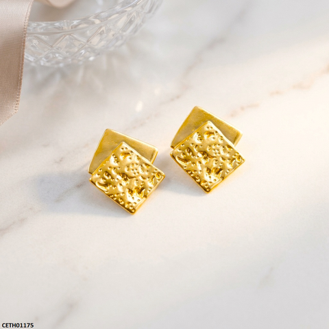 CETH01175 HLN Double-Square Stainless Steel Tops Pair - CETH