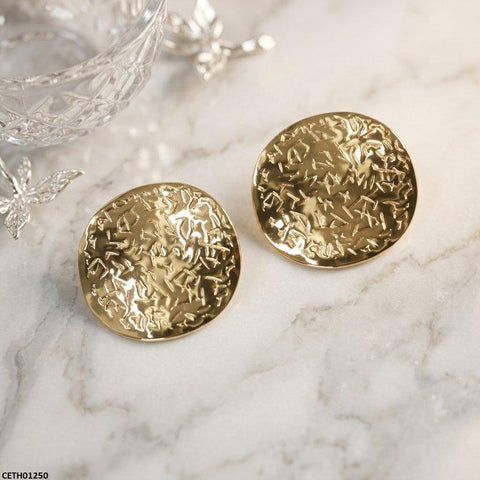 CETH01250 BHS Round Stainless Steel Tops Pair - CETH