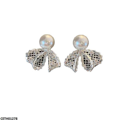 CETH01278 SYB Bow Pearl Tops Pair - CETH