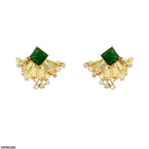 CETH01285 SYB Sunburst Fan Shape Tops Pair - CETH