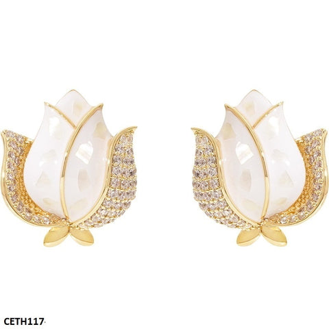 CETH117 SYB White Rose Tops Pair - CETH