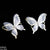 CETH372 ZHL Butterfly Ear Tops Pair - CETH