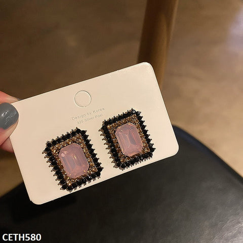CETH580 YHC Step Rectangle Ear Tops Pair - CETH