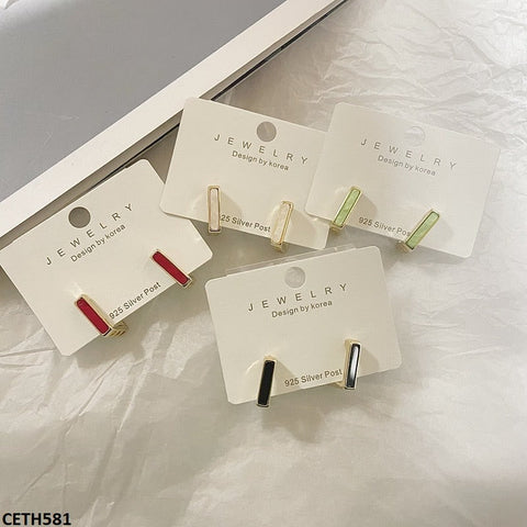 CETH581 YHC Curved Ear Tops Pair - CETH