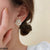 CETH593 YHC Pearl Flower Ear Tops Pair - CETH