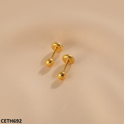 CETH692 DGF Round Roman Tops Pair - CETH