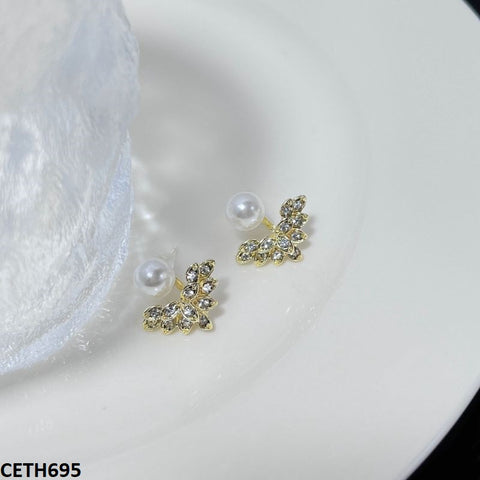 CETH695 SDQ Pearl Leaf Tops Pair - CETH