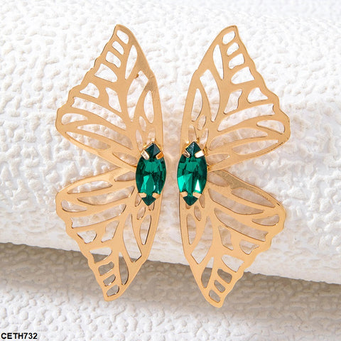 CETH732 YYE Butterfly wings Tops Pair - CETH
