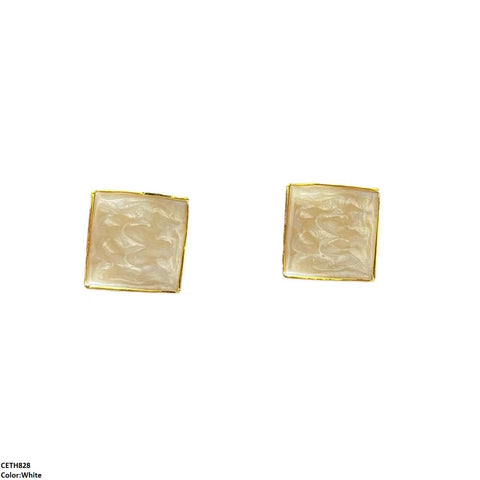 CETH828 BTO Square Stud Tops Pair - CETH
