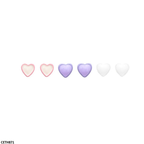 CETH871  HJF Heart 3 Tops Pair - CETH