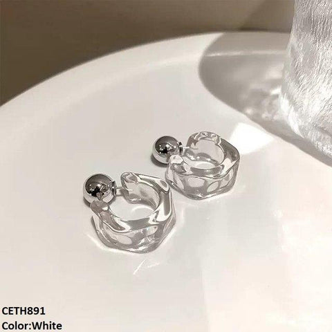 CETH891 ZCD Transparent Round Cut Tops Pair