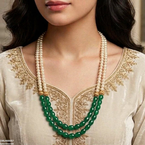 CMLH00057 FRN Double Layer Pearl Mala - CMLH