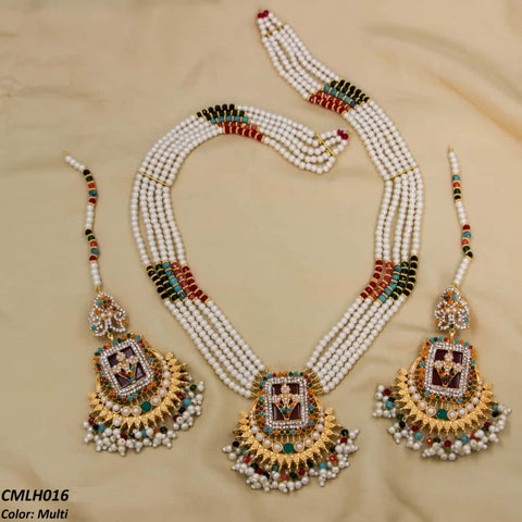 CMLH016 OAK Gole Chorsi Mala Set - CMLH