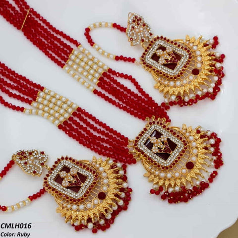 CMLH016 OAK Gole Chorsi Mala Set - CMLH