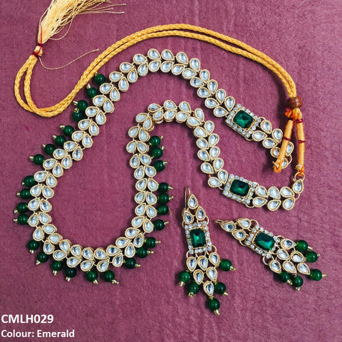 CMLH029 FRN Tear Layered Mala Set - CMLH