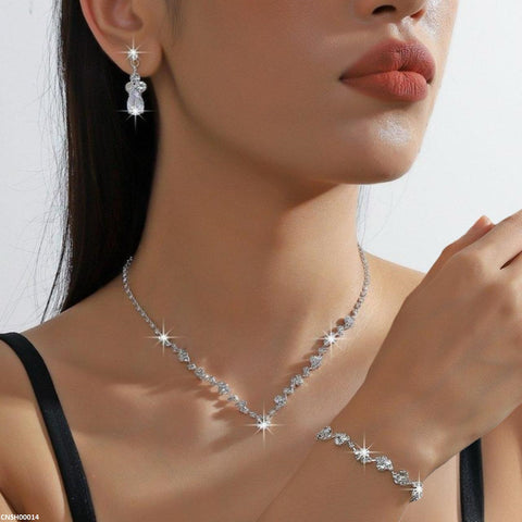 CNSH00014 YJJ Tare/Round Necklace Set - CNSH