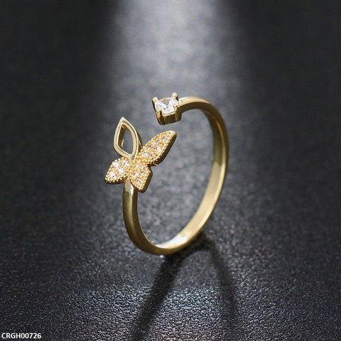CRGH00726 BYJ Butterfly Ring Adjustable - CRGH