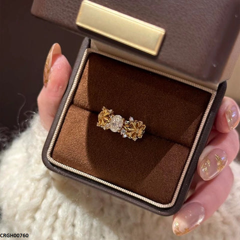 CRGH00760 WNS Imp Oval Stone Ring - CRGH