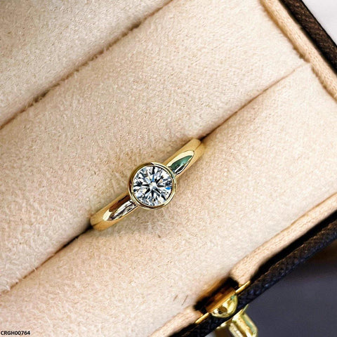 CRGH00764 BJF Imp Round Stone Ring - CRGH