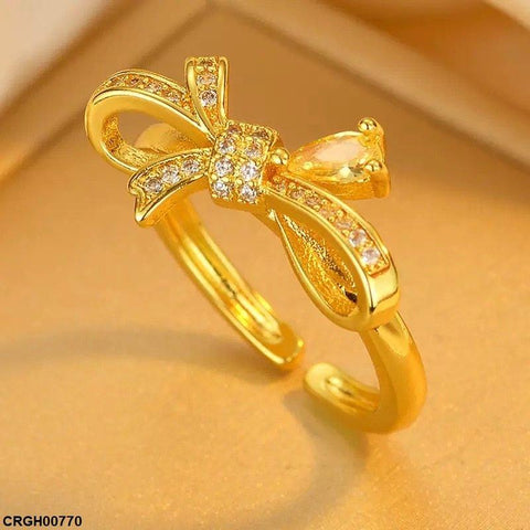 CRGH00770 ZFQ Bow Ring Adjustable - CRGH