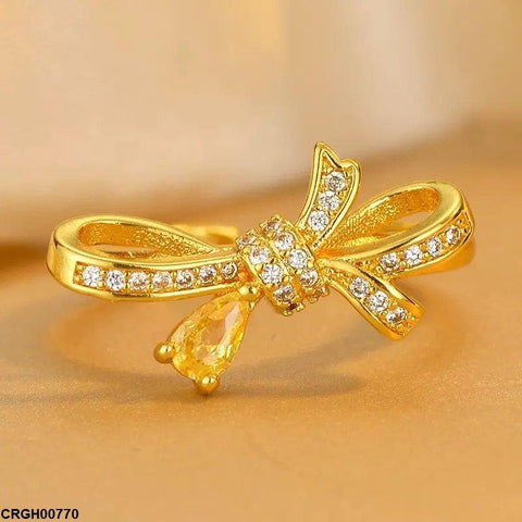 CRGH00770 ZFQ Bow Ring Adjustable - CRGH