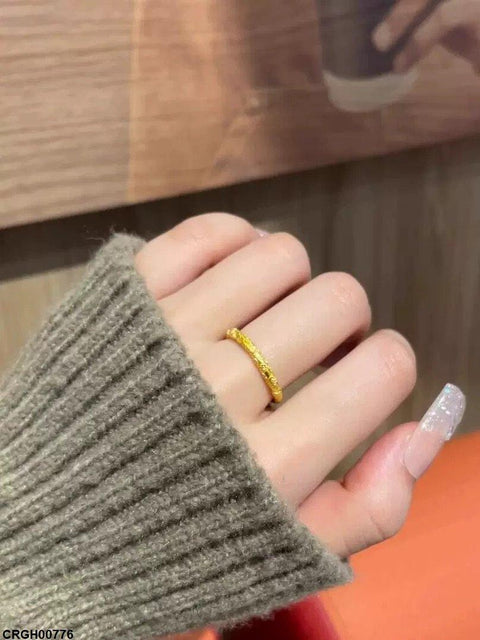 CRGH00776 DGF Round Flower Ring  - CRGH