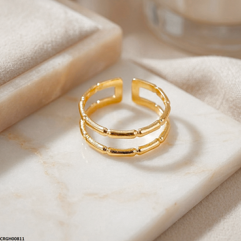 CRGH00811 NMS Stainless Steel  Double Layer Ring Adjustable - CRGH