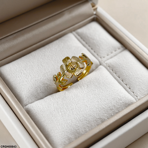 CRGH00843 NMS Sunflower Stainless Steel Ring Adjustable - CRGH