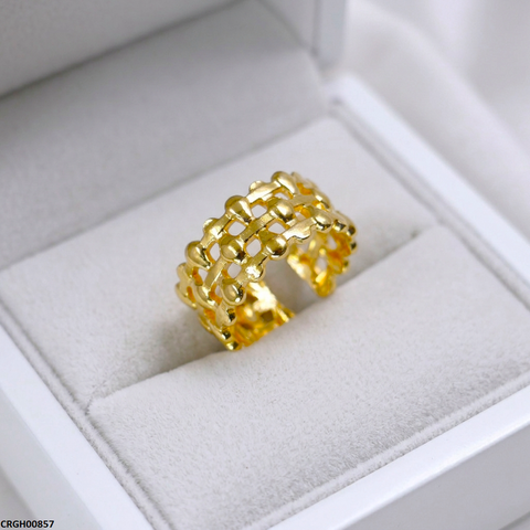 CRGH00857 NMS Golden Net Stainless Steel Ring Adjustable - CRGH