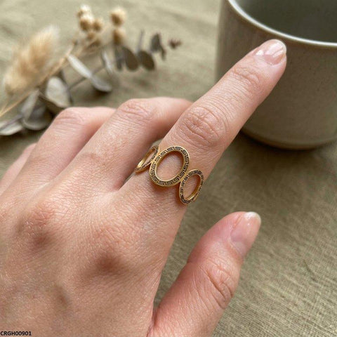 CRGH00901 MOX Stainless Steel Oval Ring - CRGH
