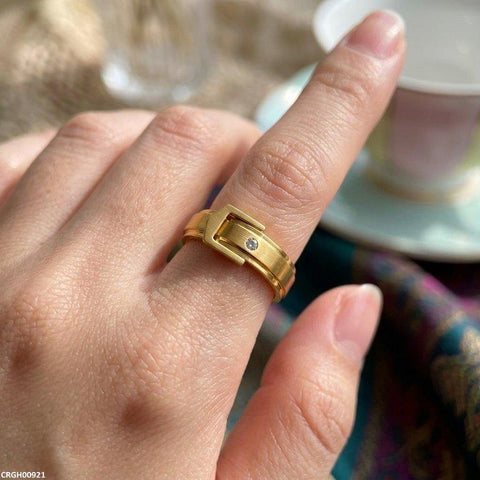 CRGH00921 MOX Stainless Steel Belt Buckle Ring - CRGH