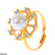 CRGH532 Wheel Pearl Ring Adjustable - CRGH